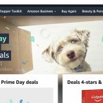 Amazon Prime Day homepage