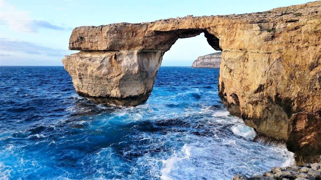 Blue Window arch in Gozo