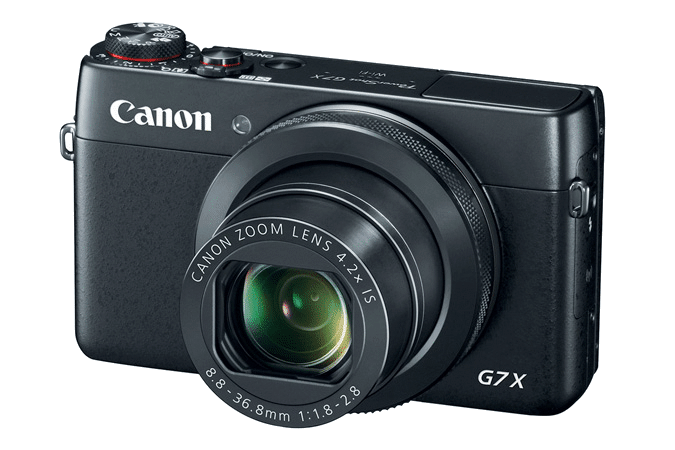 Canon Powershot G7 X camera