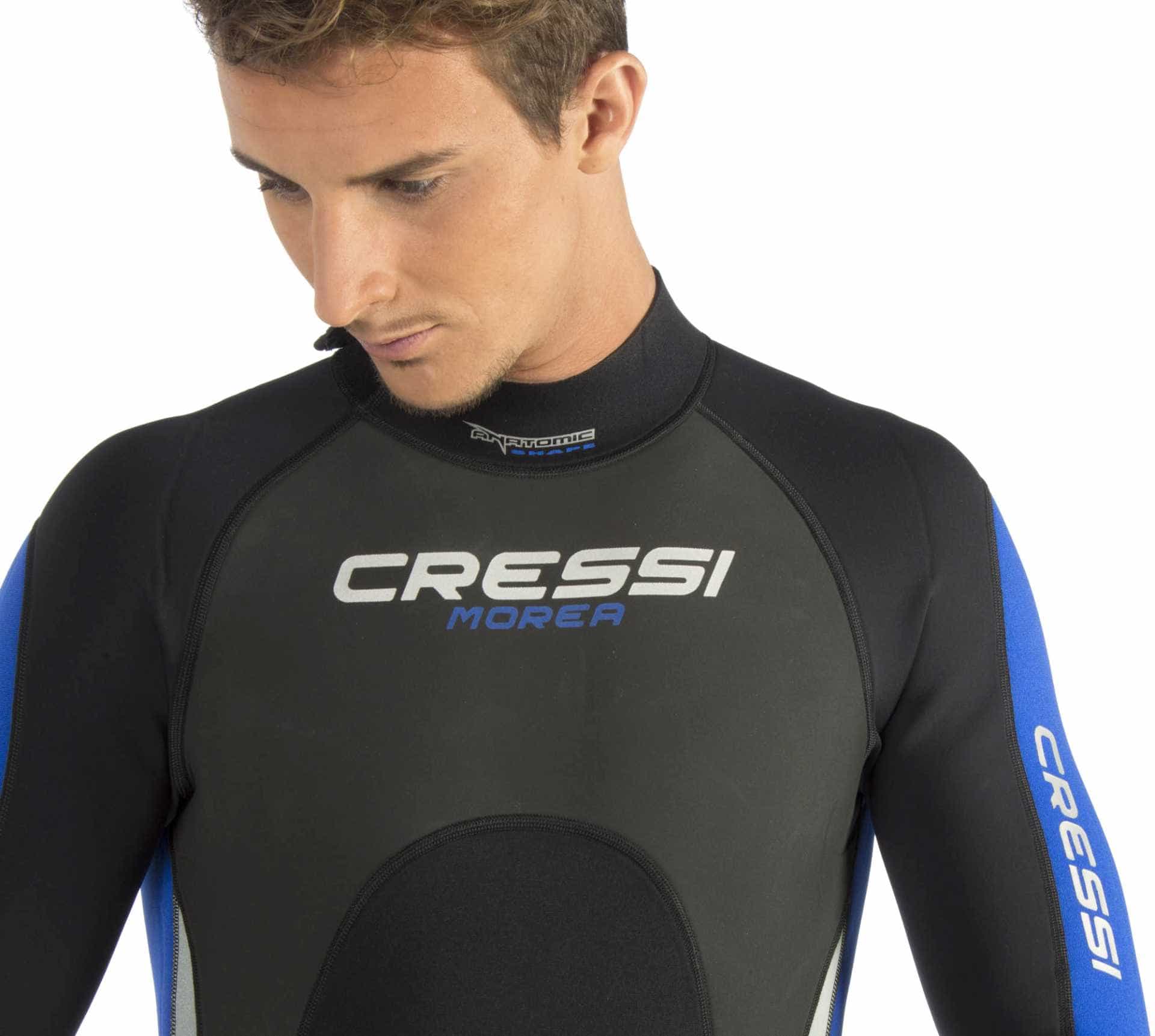 Man wearing Cressi Morea 3mm wetsuit