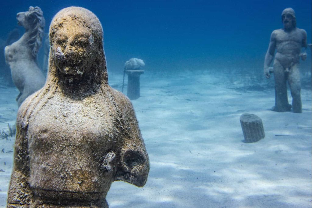 Cyprus underwater sculptures