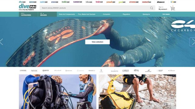 DiveInn homepage