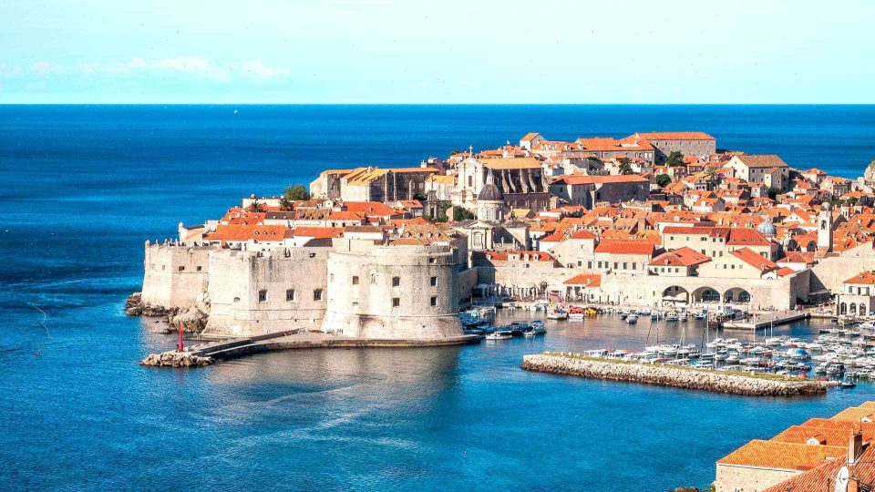 Stadt Dubrovnik in Kroatien