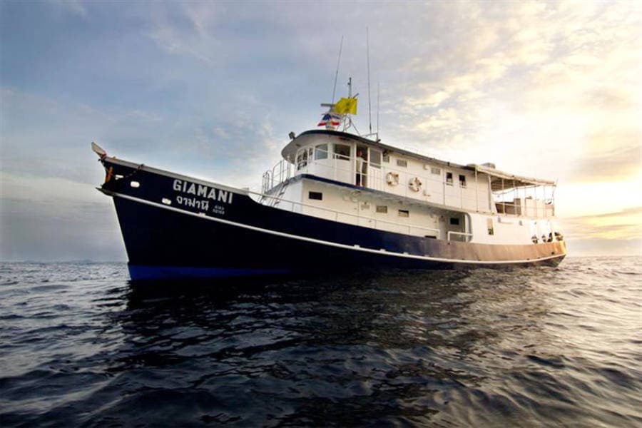 Giamani liveaboard ship