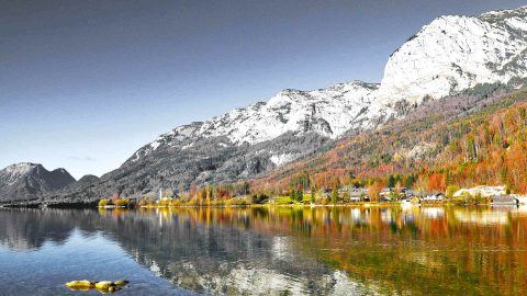 Grundlsee in Austria