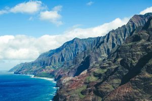 Hawaii coast line