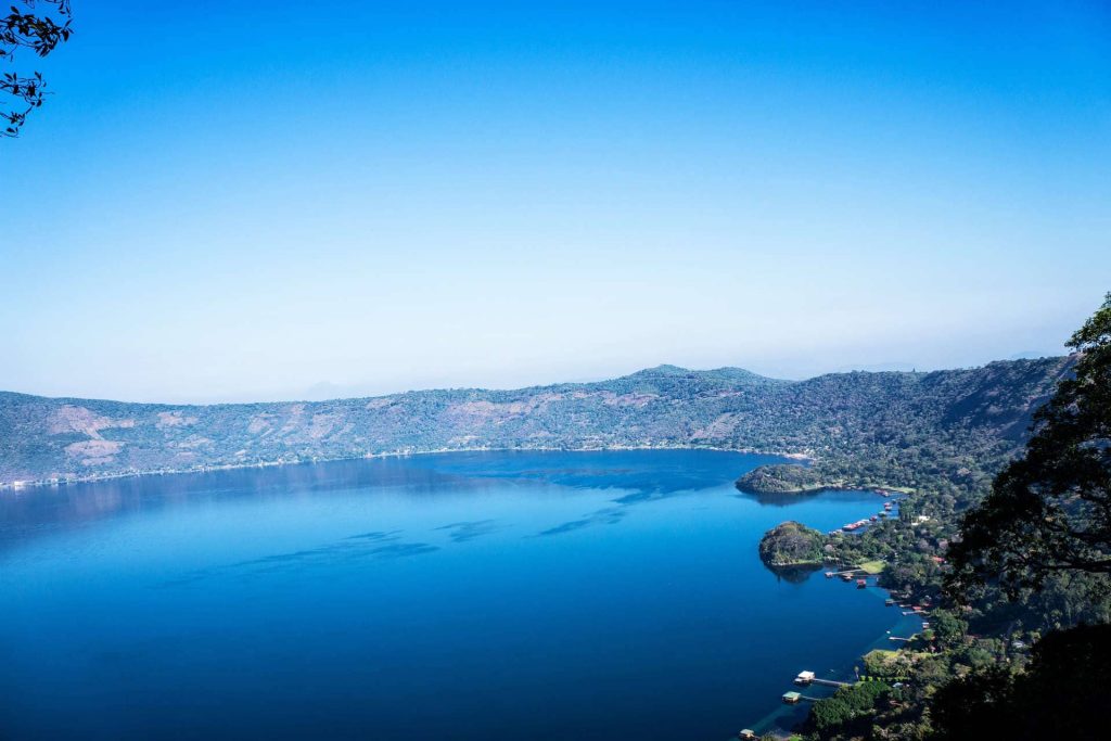 Lake Coatepeque in El Salvador