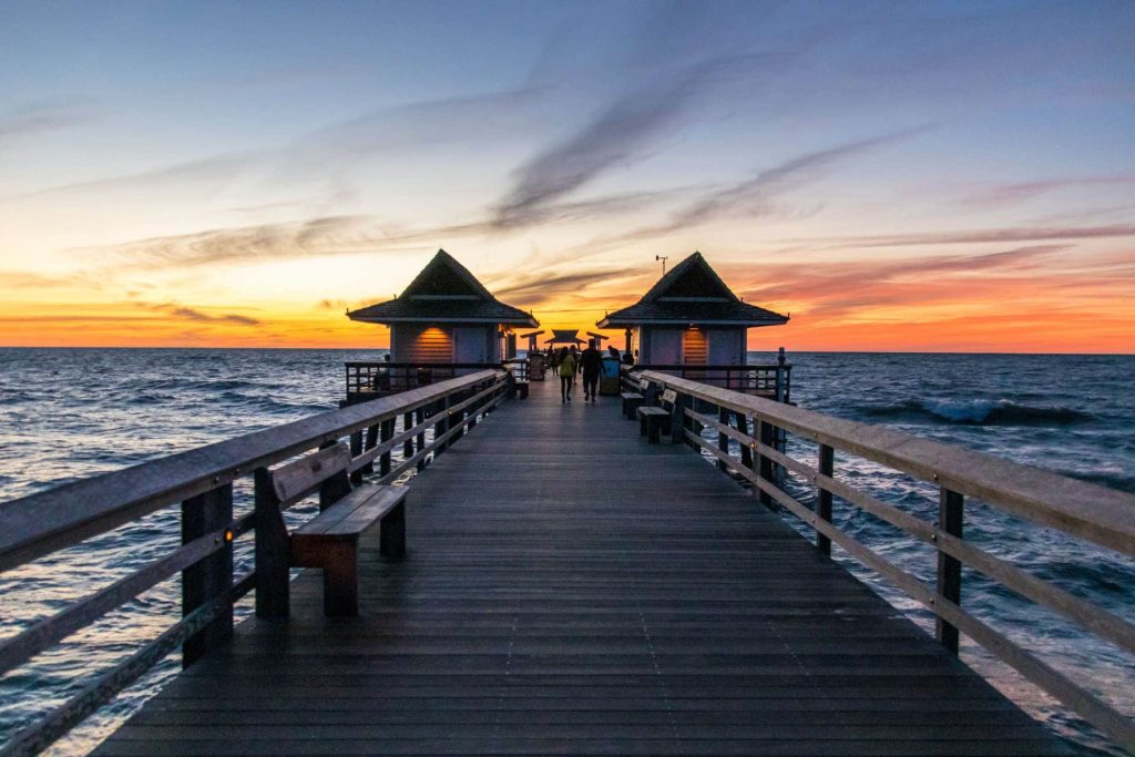 Pier in Naples, Florida