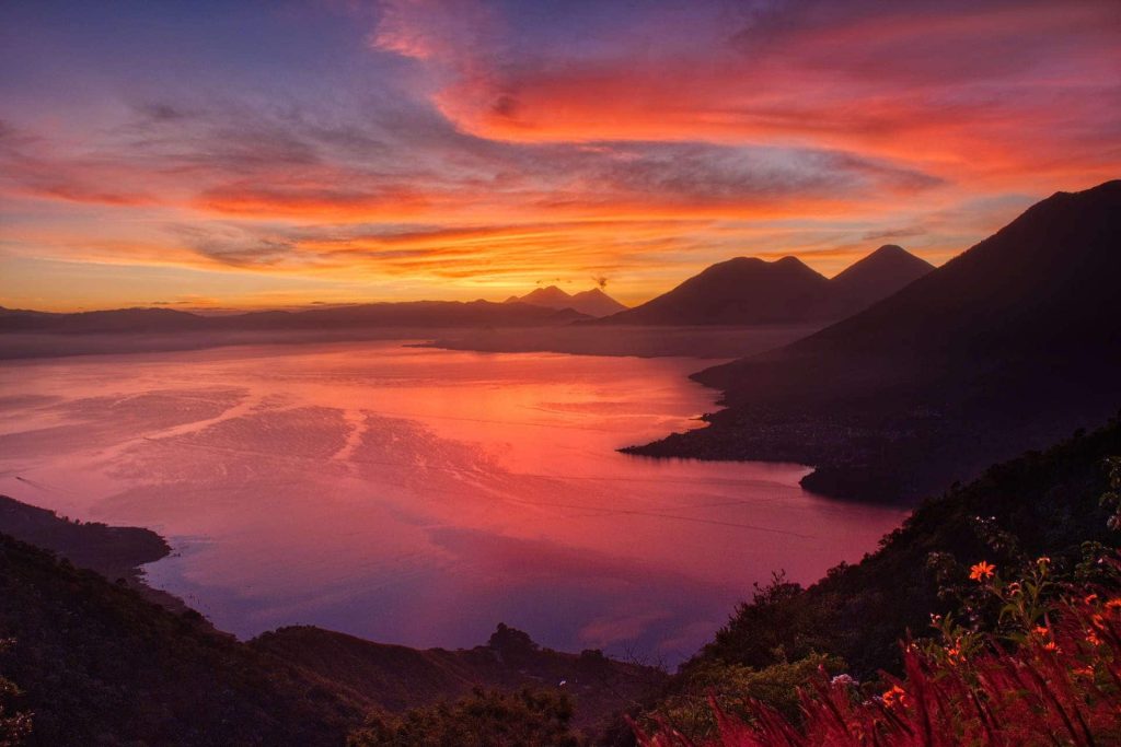 Lake Atitlán in Guatemala